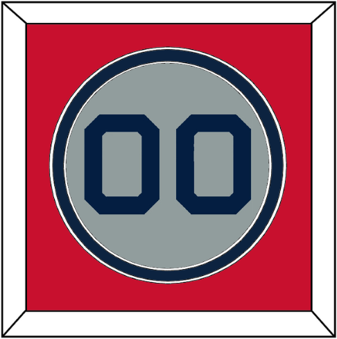 Boston Number - Road Gray (2009-2013) - Signature Tier 2