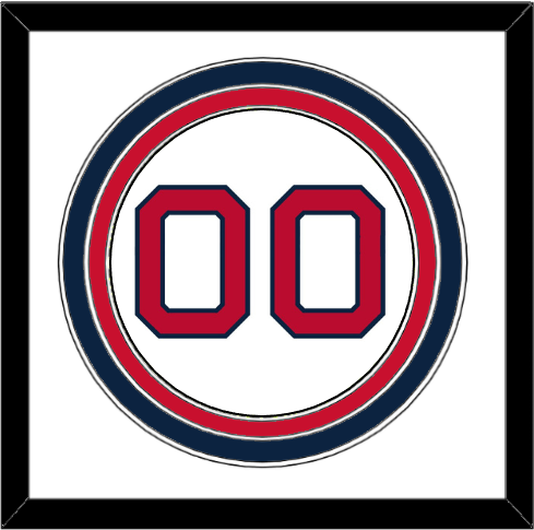 Boston Number - Home White - Premier Tier 1
