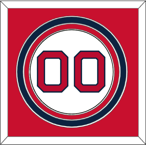 Boston Number - Home White - Premier Tier 2
