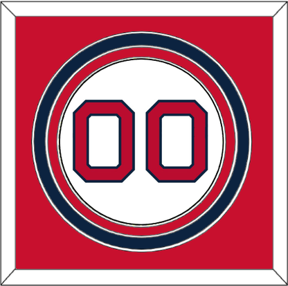 Boston Number - Home White - Premier Tier 2