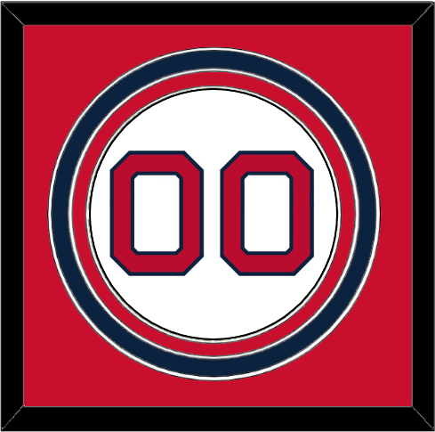 Boston Number - Home White - Premier Tier 2