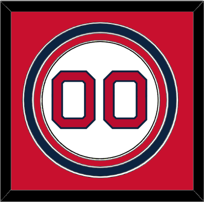 Boston Number - Home White - Premier Tier 2