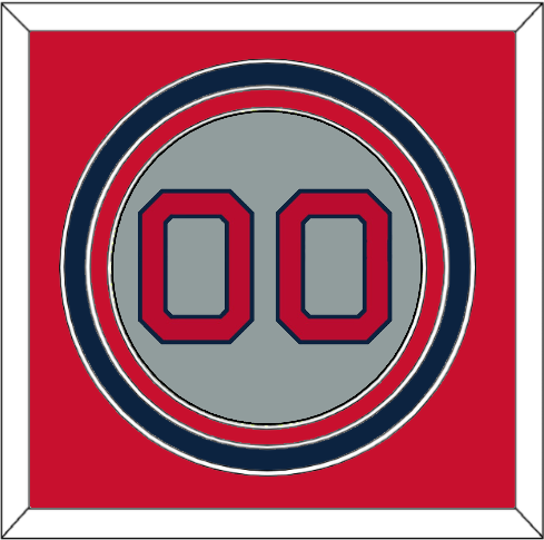 Boston Number - Road Gray - Premier Tier 2