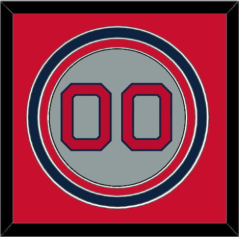Boston Number - Road Gray (1992-2008) - Premier Tier 2