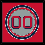 Boston Number - Road Gray (1992-2008) - Triple Mat 2