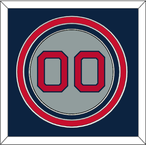 Boston Number - Road Gray - Premier Tier 3