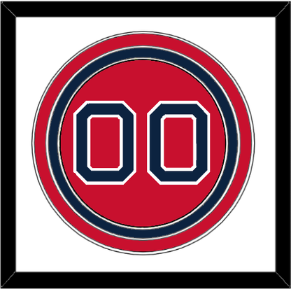 Boston Number - Alternate Red - Premier Tier 1