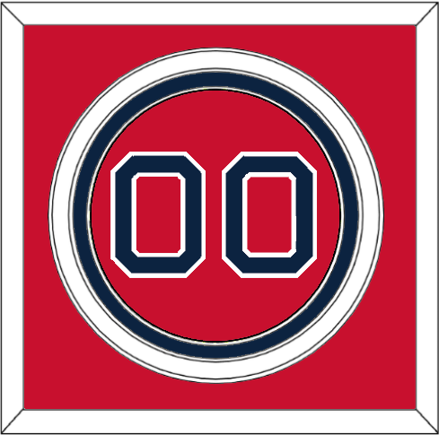 Boston Number - Alternate Red - Premier Tier 2