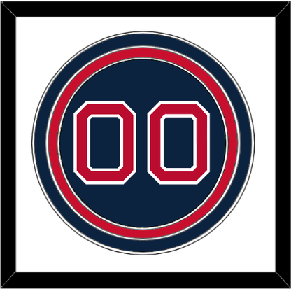 Boston Number - Alternate Road Blue - Premier Tier 1