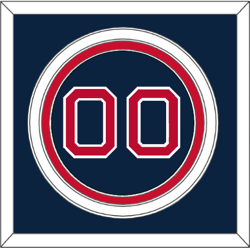 Boston Number - Alternate Road Blue - Premier Tier 2