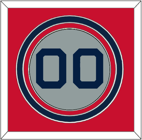 Boston Number - Road Gray (2009-2013) - Premier Tier 2