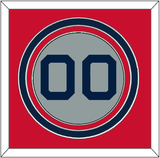 Boston Number - Road Gray (2009-2013) - Triple Mat 2