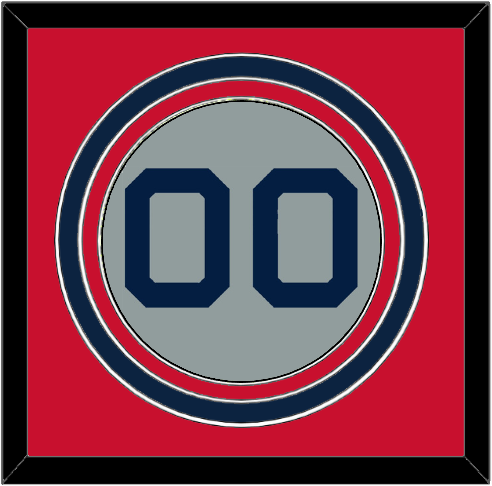 Boston Number - Road Gray (2009-2013) - Premier Tier 2