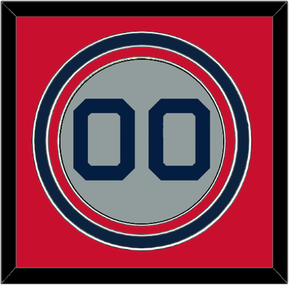 Boston Number - Road Gray (2009-2013) - Premier Tier 2