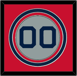 Boston Number - Road Gray (2009-2013) - Triple Mat 2