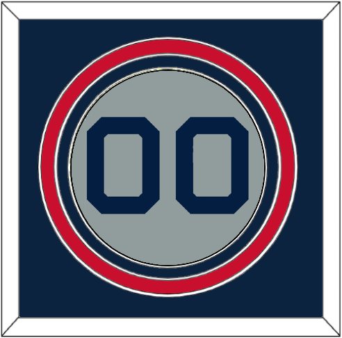 Boston Number - Road Gray (2009-2013) - Premier Tier 3