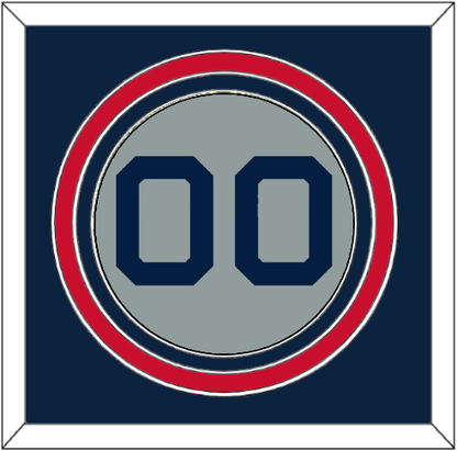 Boston Number - Road Gray (2009-2013) - Premier Tier 3