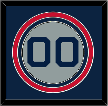 Boston Number - Road Gray (2009-2013) - Premier Tier 3