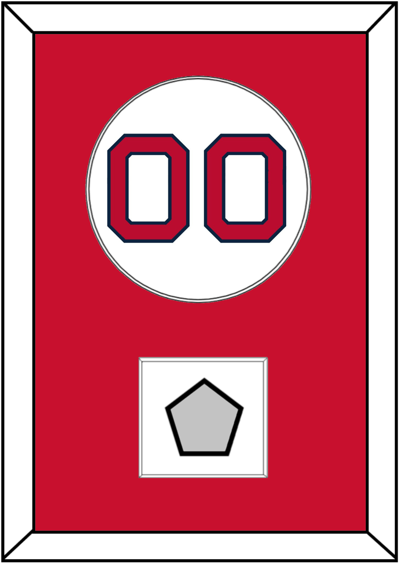 Boston Number & World Series Jersey Patch - Home White - Essential Tier 1