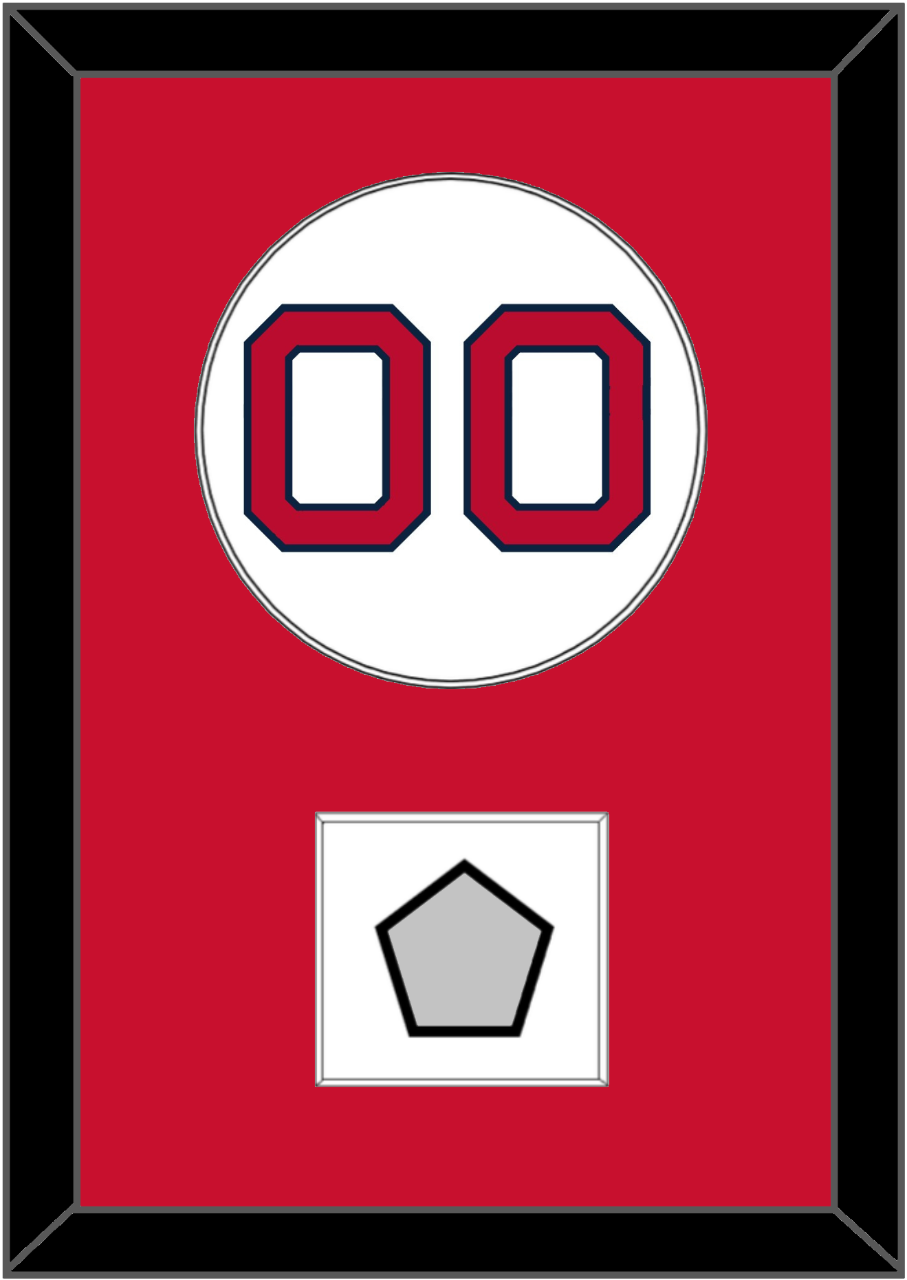 Boston Number & World Series Champions Patch - Home White - Essential Tier 1