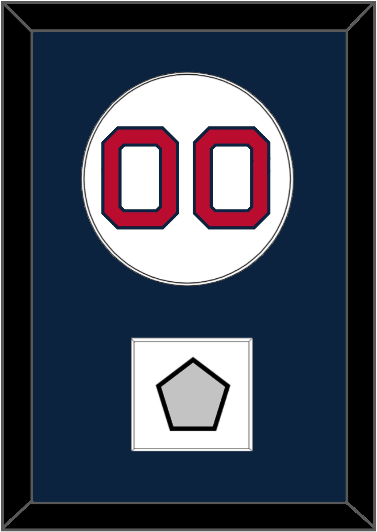 Boston Number & World Series Champions Patch - Home White - Essential Tier 2