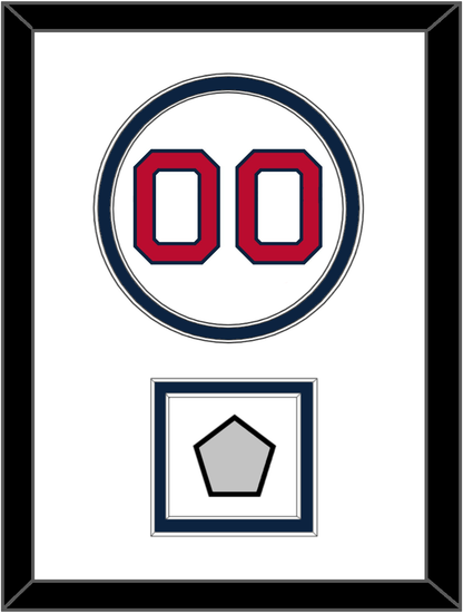 Boston Number & World Series Champions Patch - Home White - Signature Tier 2