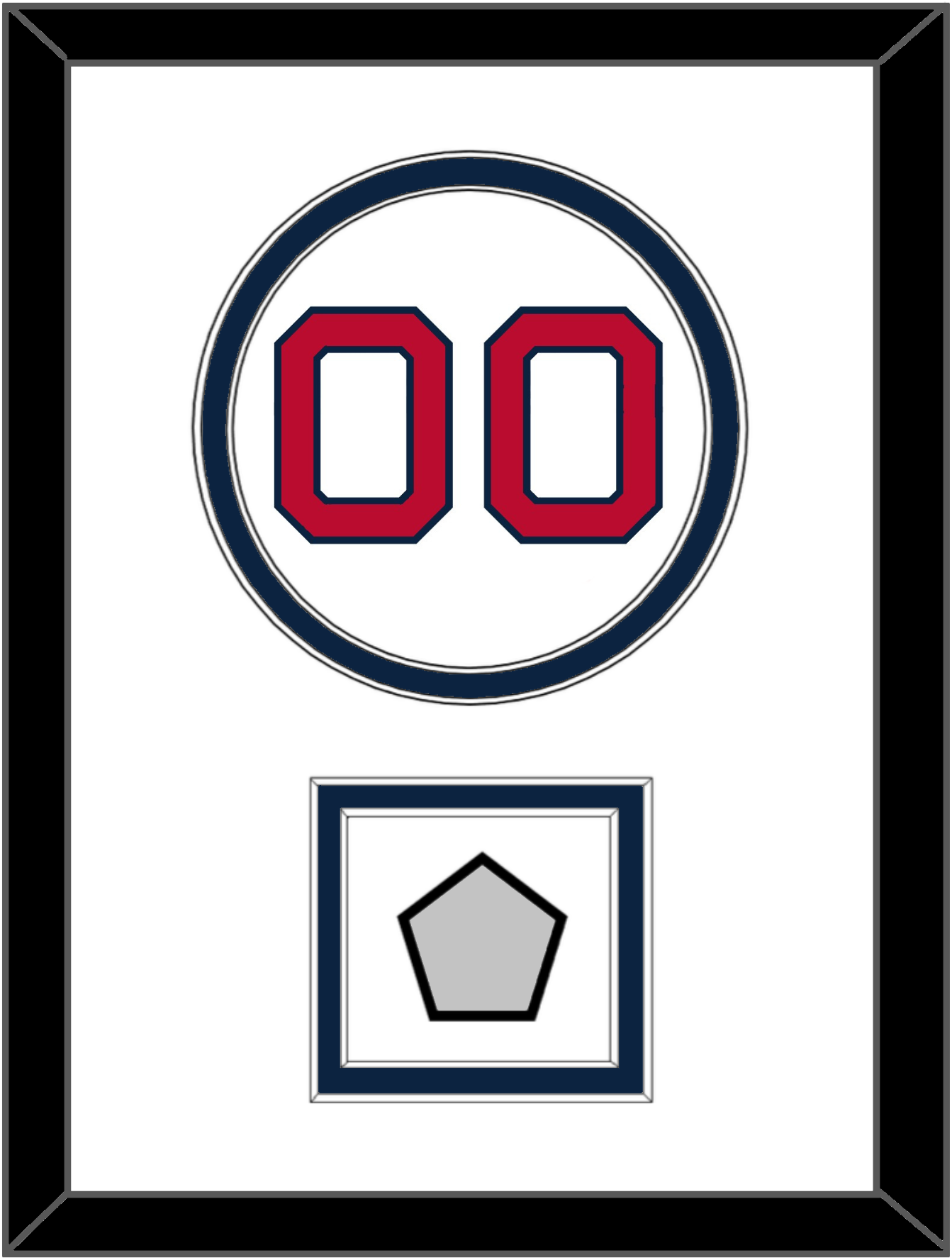 Boston Number & World Series Jersey Patch - Home White - Signature Tier 2