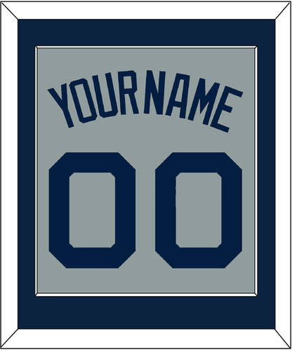Boston Name & Number - Road Gray (2009-2013) - Essential Tier 3