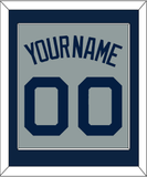 Boston Name & Number - Road Gray (2009-2013) - Single Mat 3