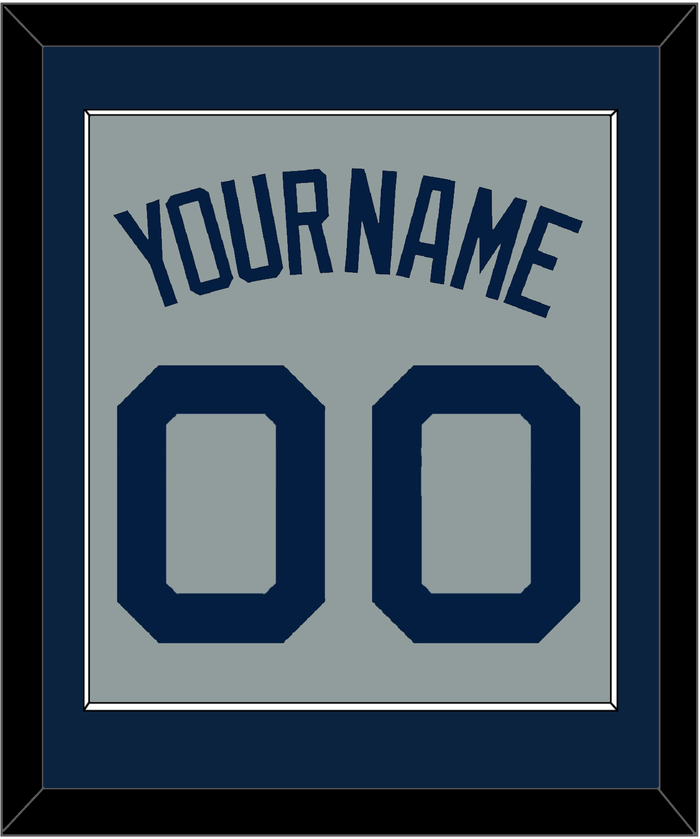 Boston Name & Number - Road Gray (2009-2013) - Essential Tier 3