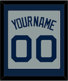 Boston Name & Number - Road Gray (2009-2013) - Single Mat 3