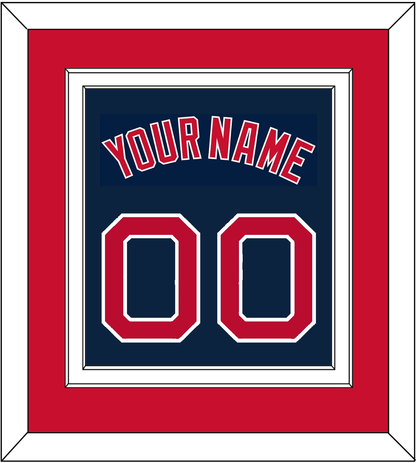 Boston Name & Number - Alternate Road Blue - Signature Tier 2