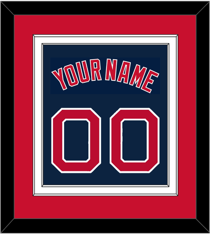 Boston Name & Number - Alternate Road Blue - Signature Tier 2
