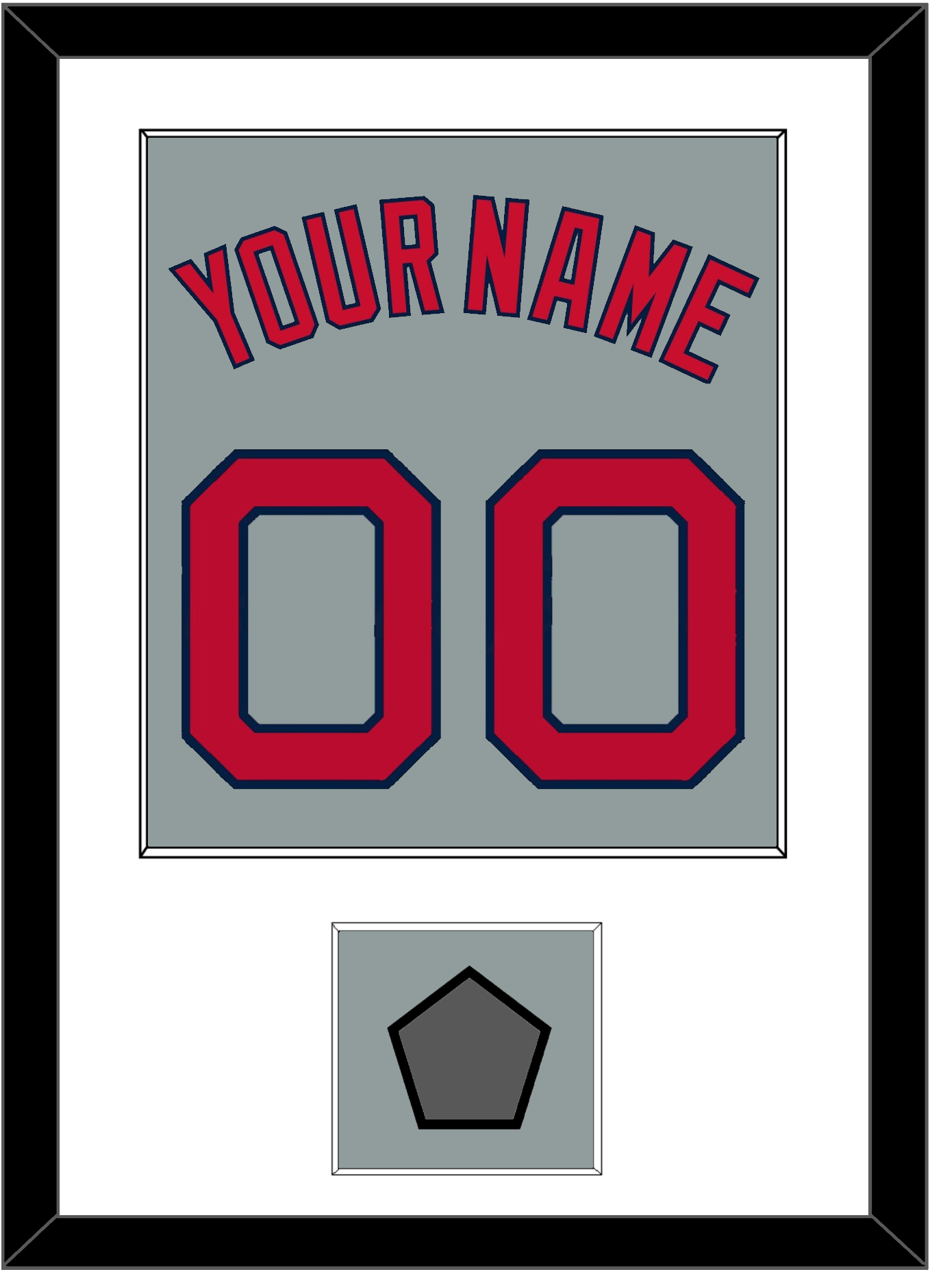 Boston Name, Number & World Series Jersey Patch - Road Gray - Essential Tier 1
