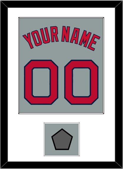 Boston Name, Number & World Series Jersey Patch - Road Gray - Essential Tier 1