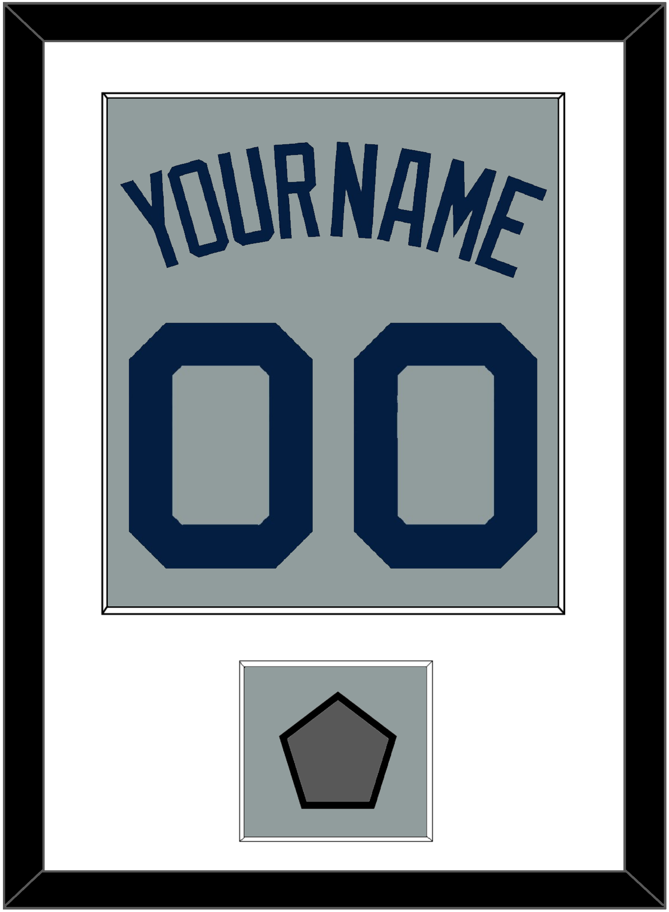 Boston Name, Number & World Series Champions Patch - Road Gray (2009-2013) - Essential Tier 1