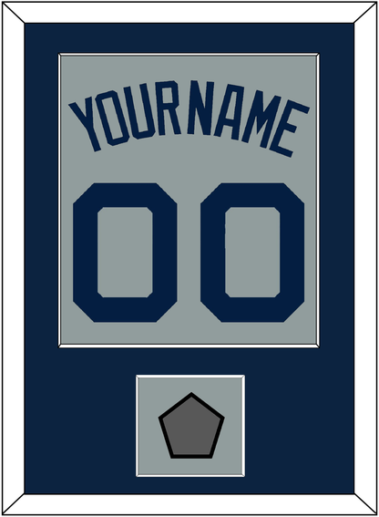 Boston Name, Number & World Series Champions Patch - Road Gray (2009-2013) - Essential Tier 3