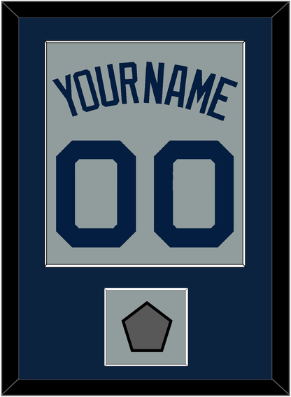 Boston Name, Number & World Series Champions Patch - Road Gray (2009-2013) - Essential Tier 3