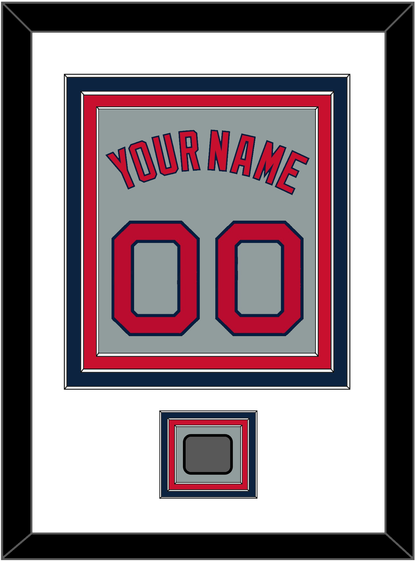 Boston Name, Number & World Series Jersey Patch - Road Gray - Premier Tier 1