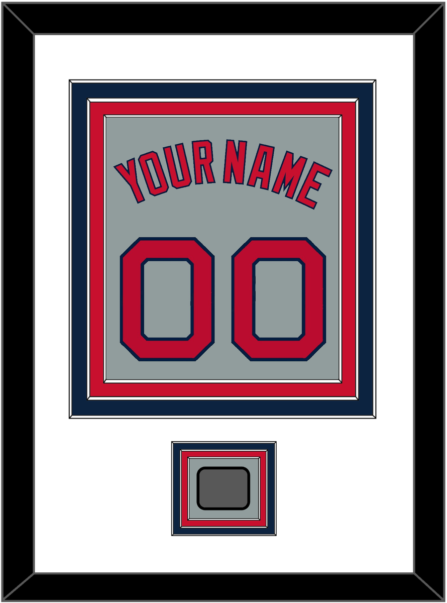 Boston Name, Number & World Series Jersey Patch - Road Gray - Triple M ...