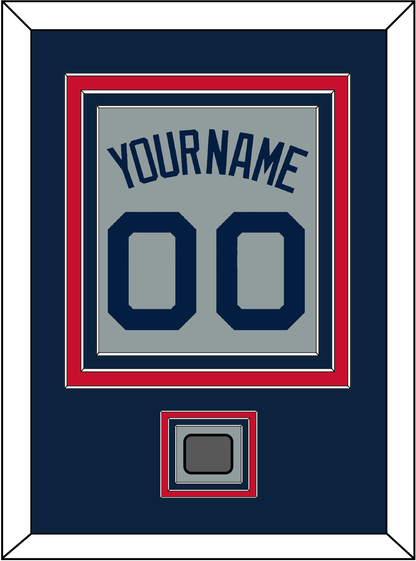 Boston Name, Number & World Series Champions Patch - Road Gray (2009-2013) - Premier Tier 3