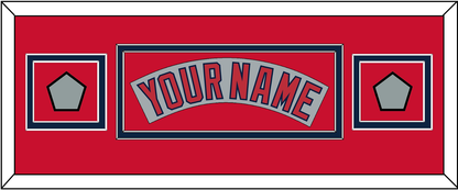Boston Nameplate & Two World Series Champions Patches - Road Gray (1992-2008)- Signature Tier 7