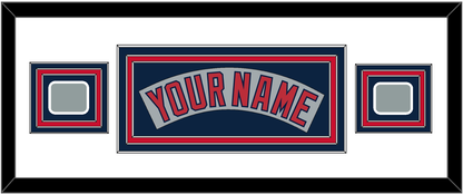 Boston Nameplate & Two World Series Jersey Patches - Road Gray (1992-2008)- Premier Tier 3