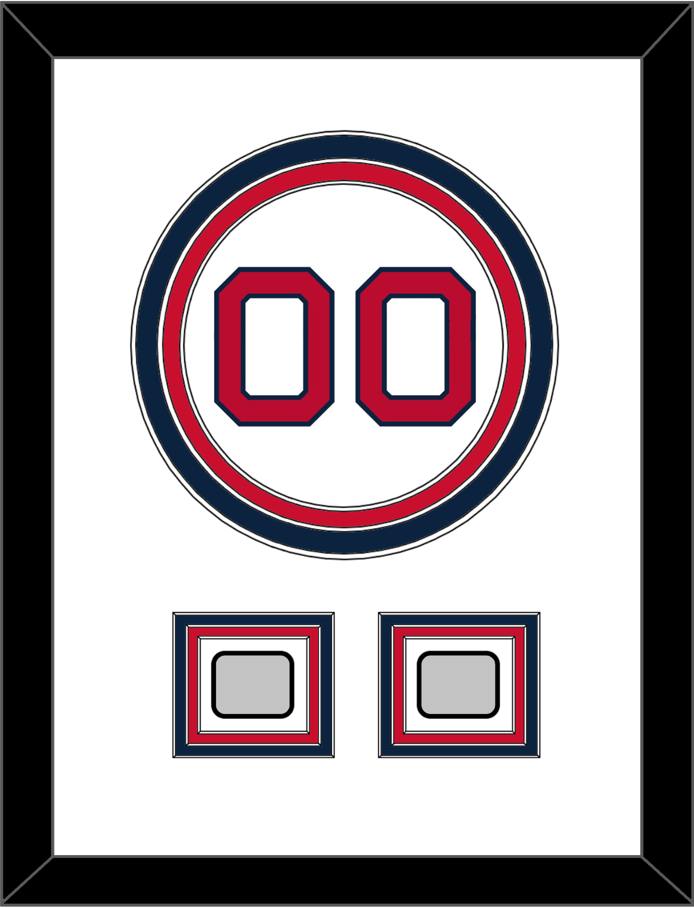 Boston Number & 2 World Series Champions Patches - Home White - Premier Tier 1