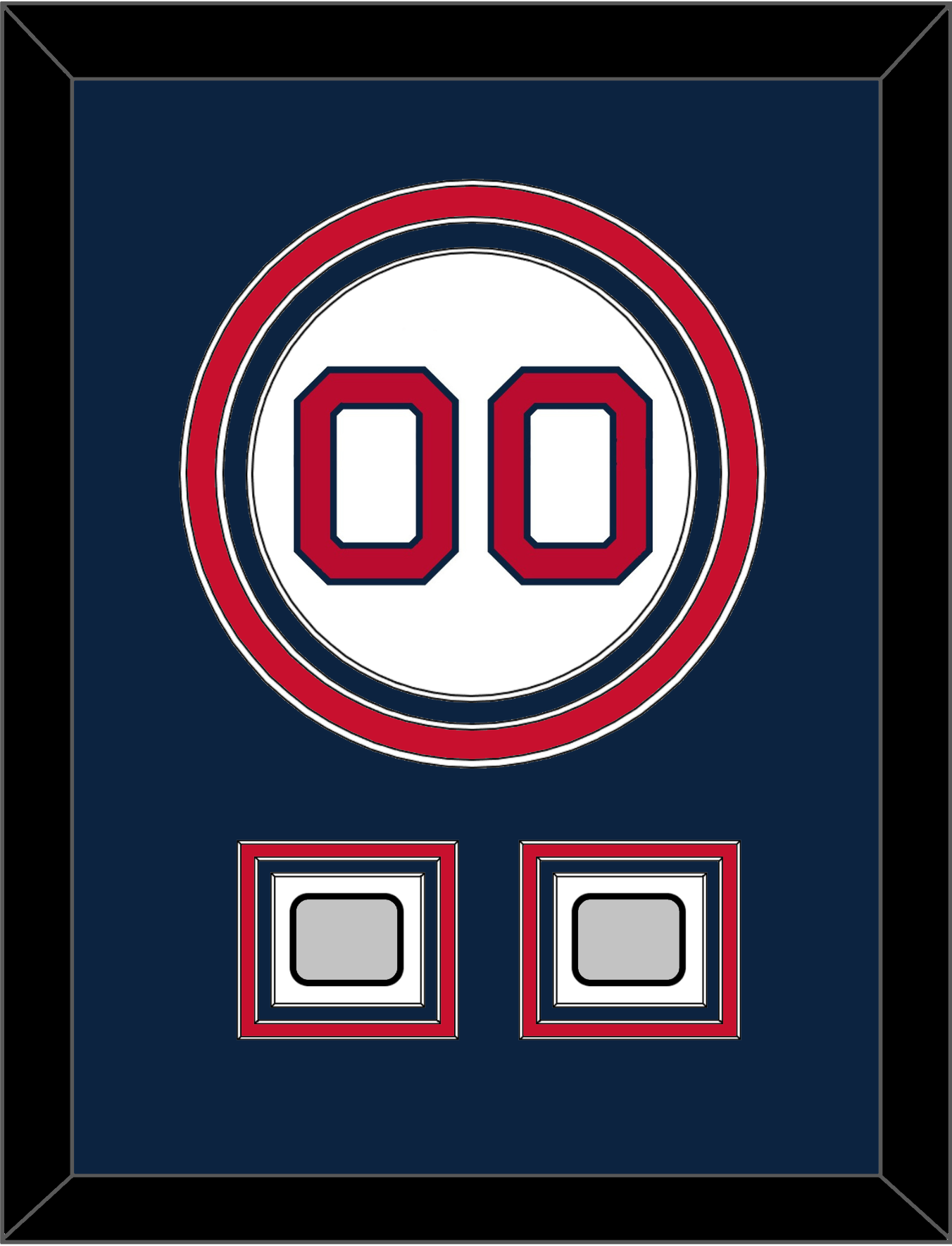 Boston Number & 2 World Series Champions Patches - Home White - Premier Tier 3