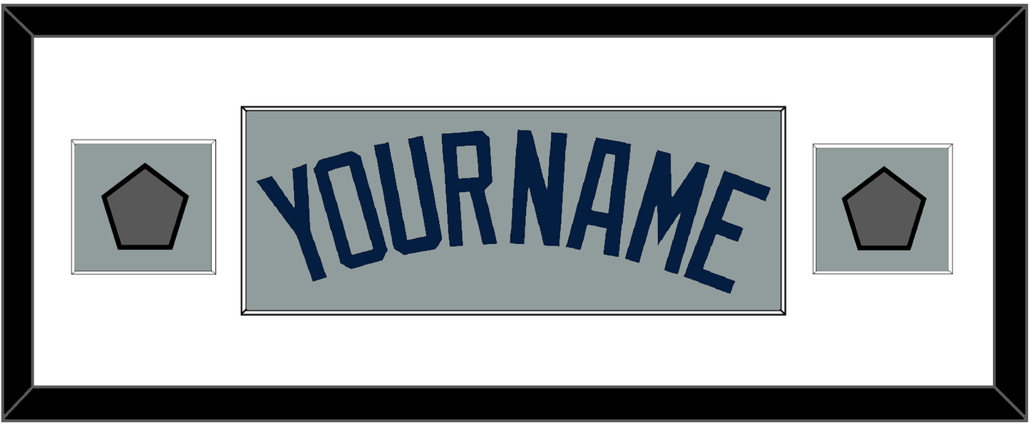 Boston Name & Two World Series Champions Patches - Road Gray (2009-2013) - Essential Tier 4