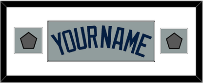 Boston Name & Two World Series Jersey Patches - Road Gray (2009-2013) - Essential Tier 4