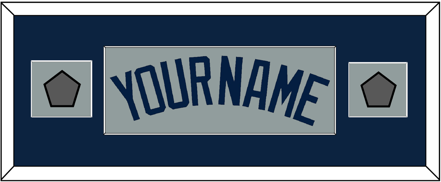 Boston Name & Two World Series Jersey Patches - Road Gray (2009-2013) - Essential Tier 6