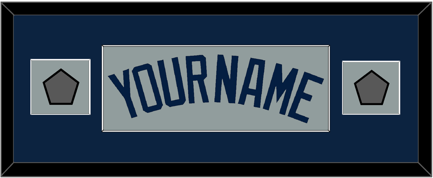 Boston Name & Two World Series Jersey Patches - Road Gray (2009-2013) - Essential Tier 6