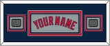 Boston Name & Two World Series Jersey Patches - Road Gray - Triple Mat 6